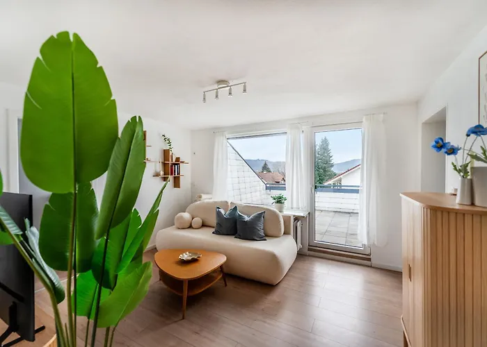 Helles Rooftop Serviced An Der Schweizer Grenze Kussaberg